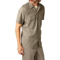 "FLEX Slim Fit Short Sleeve Work Shirt"
