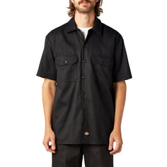 "FLEX Relaxed Fit Short Sleeve Work Shirt"