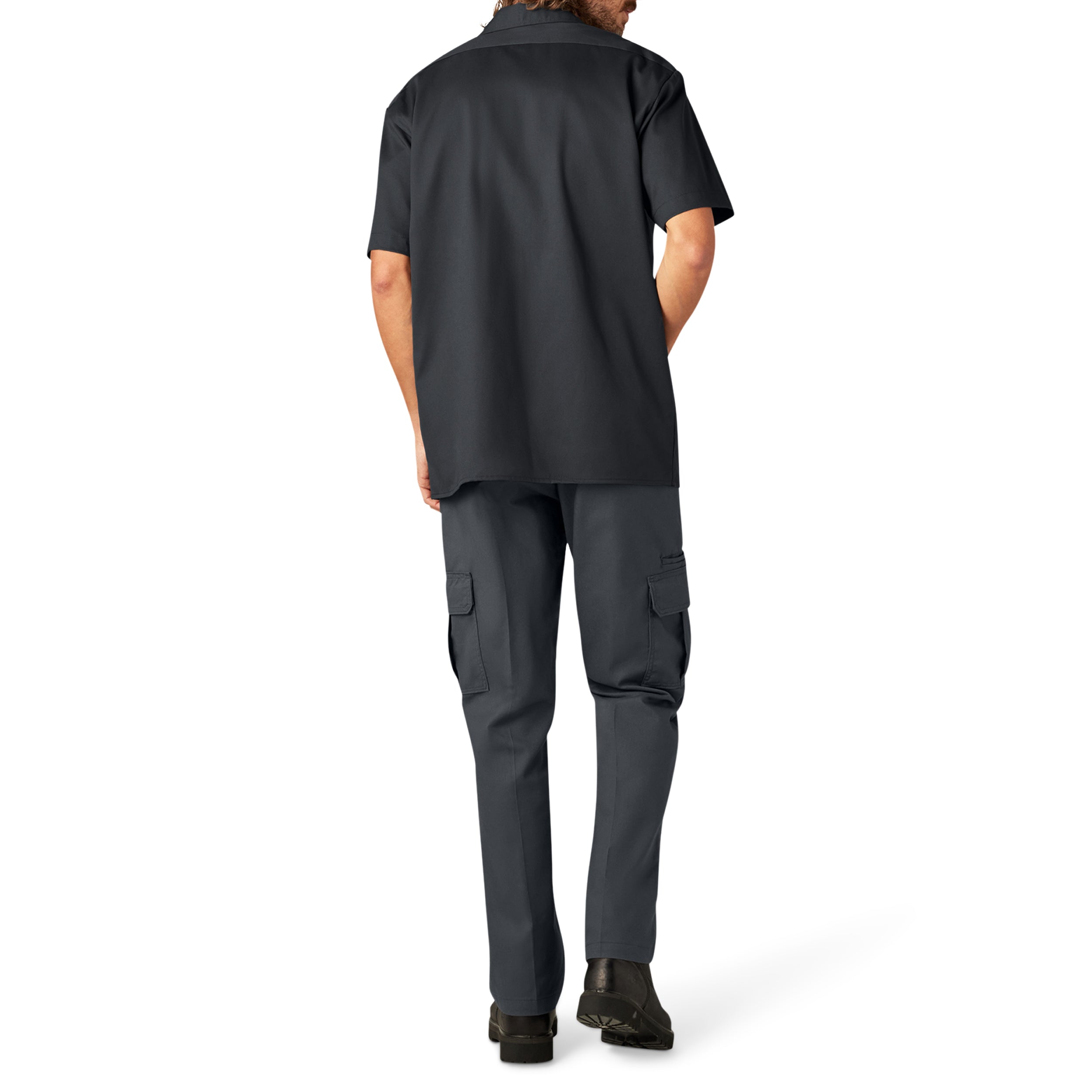 "FLEX Relaxed Fit Short Sleeve Work Shirt"