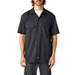 "FLEX Relaxed Fit Short Sleeve Work Shirt"