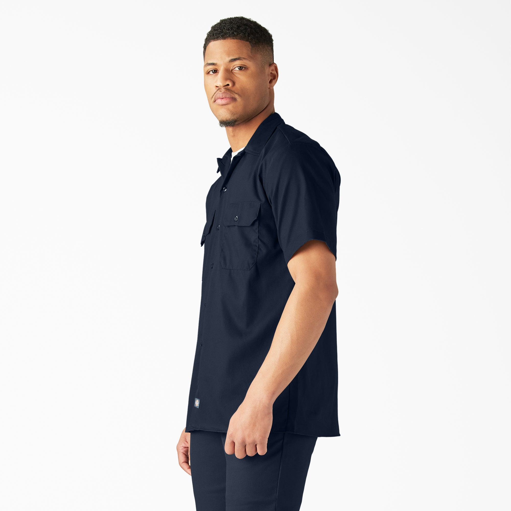 "FLEX Relaxed Fit Short Sleeve Work Shirt"