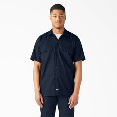"FLEX Relaxed Fit Short Sleeve Work Shirt"