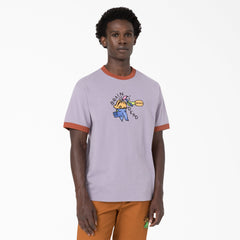 "Brain Dead Embroidered T-Shirt"