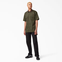 "Vincent Alvarez Block Collar Work Shirt"