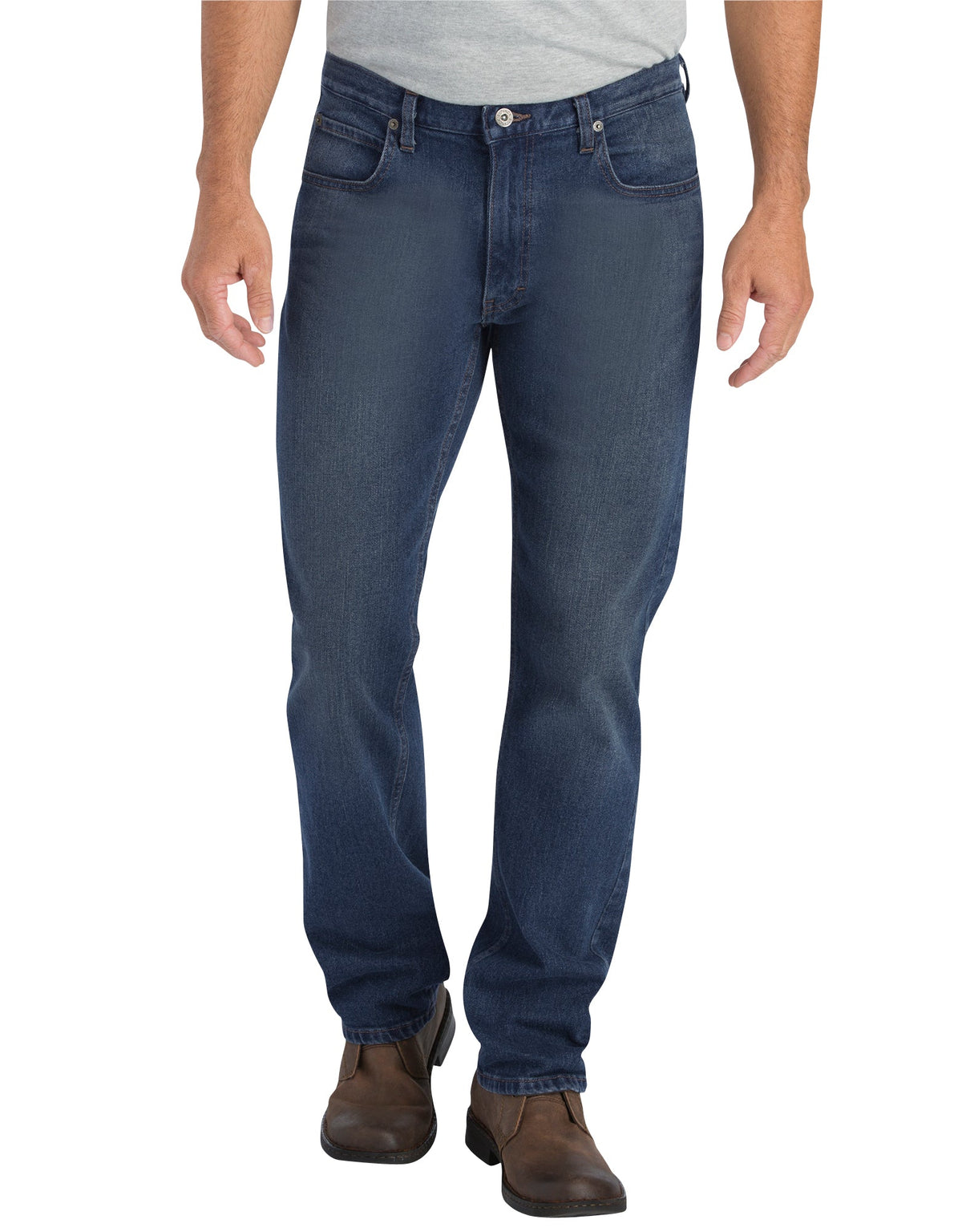 "Dickies X-Series Regular Fit Straight Leg 5-Pocket Denim Jeans"