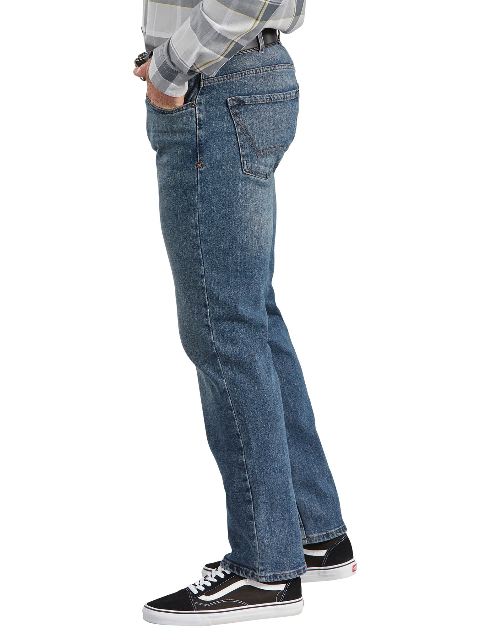 "Dickies X-Series Regular Fit Straight Leg 5-Pocket Denim Jeans"