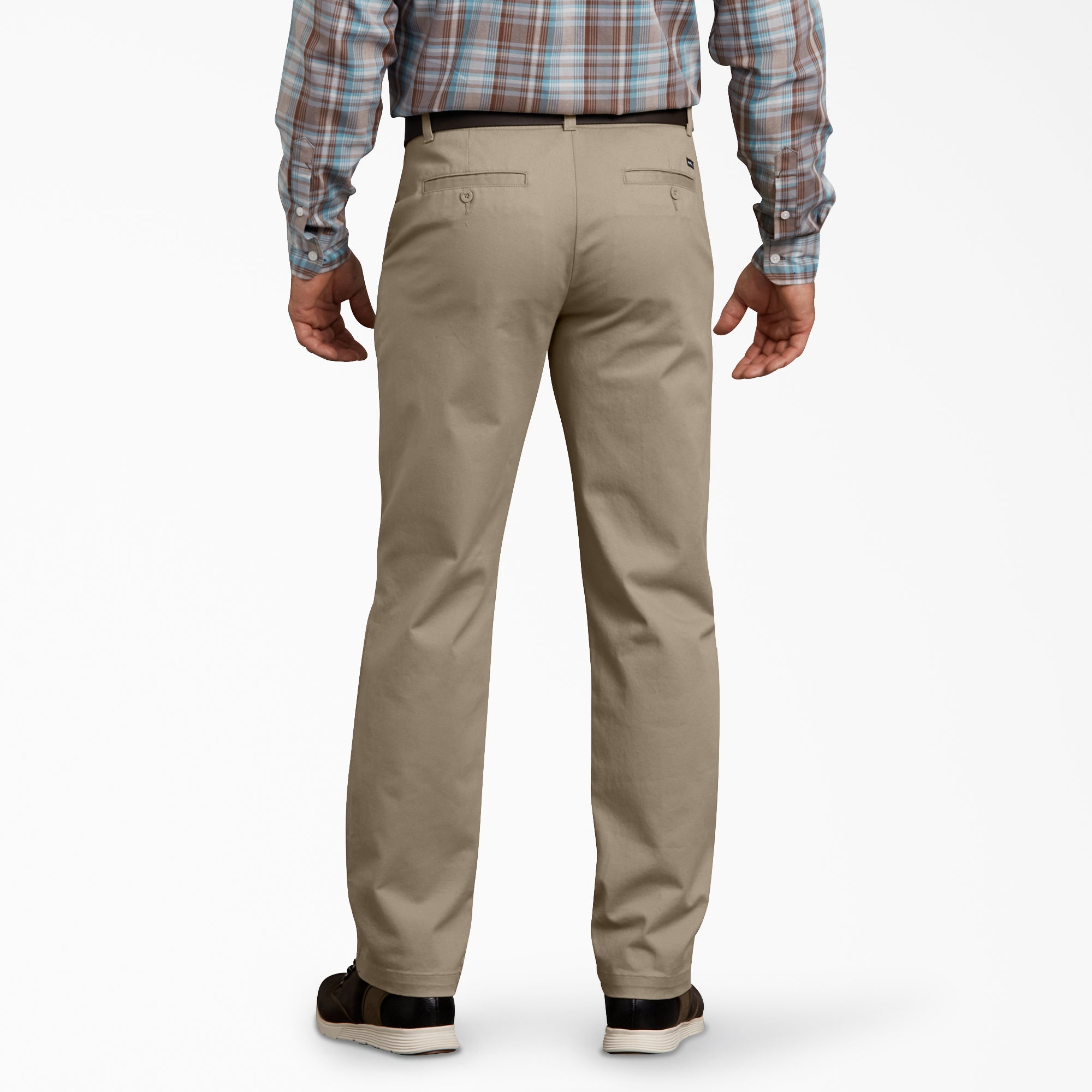 "Dickies X-Series Active Waist Regular Tapered Fit Washed Chino Pants"
