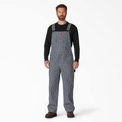 "Hickory Stripe Bib Overalls"