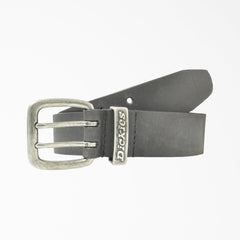 "Leather Double Prong Buckle Belt"