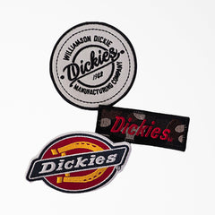 "Dickies Camo Logo Iron-on Patches, 3-Pack"