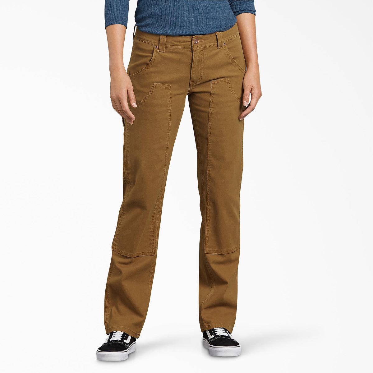 "Women's FLEX Relaxed Fit Duck Carpenter Pants"