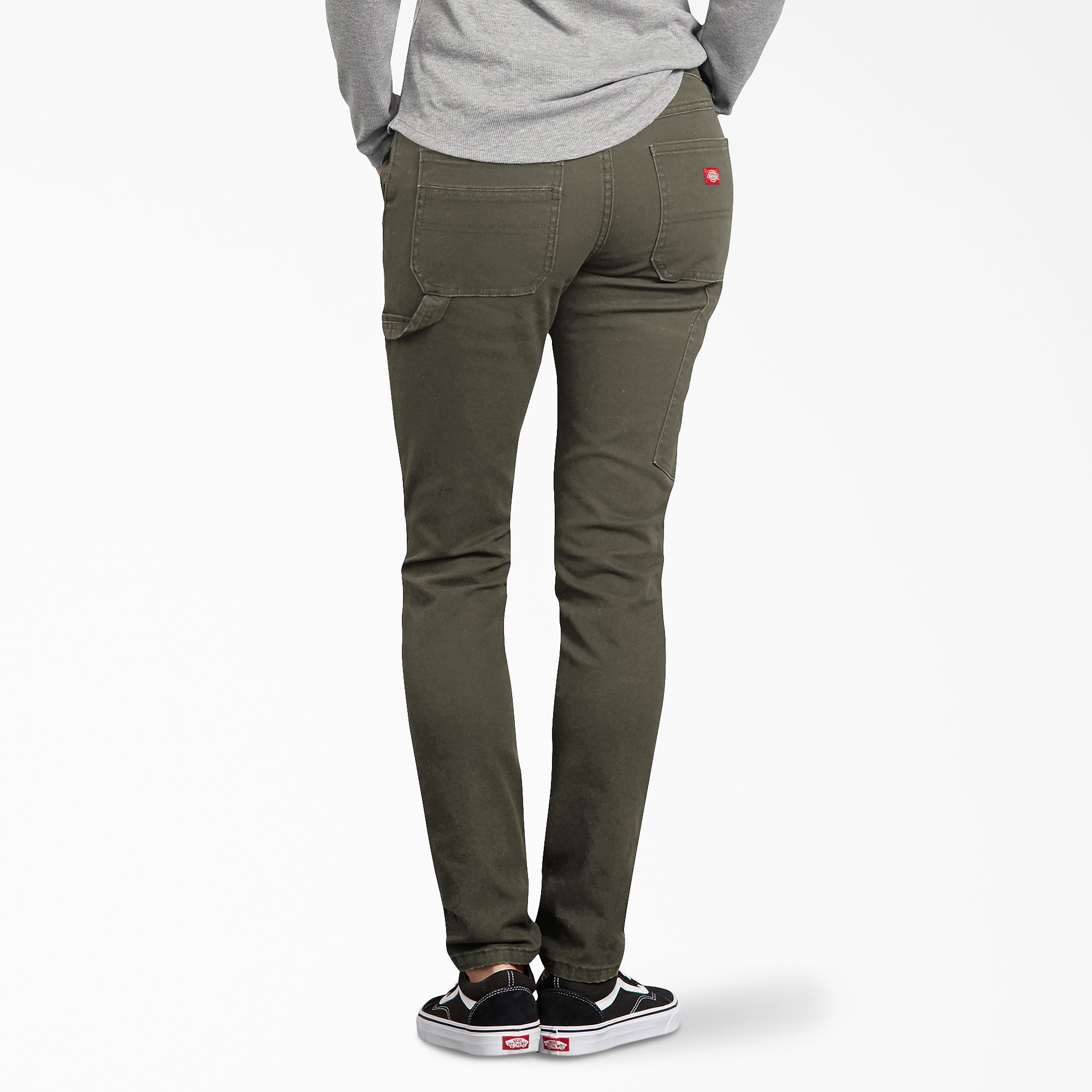 "Women's FLEX Slim Fit Duck Carpenter Pants"