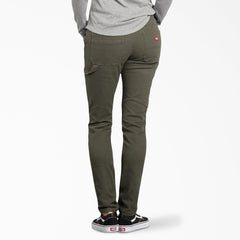 "Women's FLEX Slim Fit Duck Carpenter Pants"