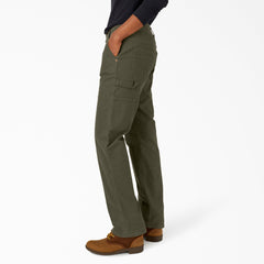 "Women's FLEX Relaxed Straight Fit Duck Carpenter Pants"