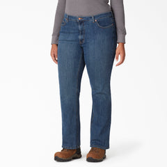 "Women's Plus Perfect Shape Bootcut Jeans"