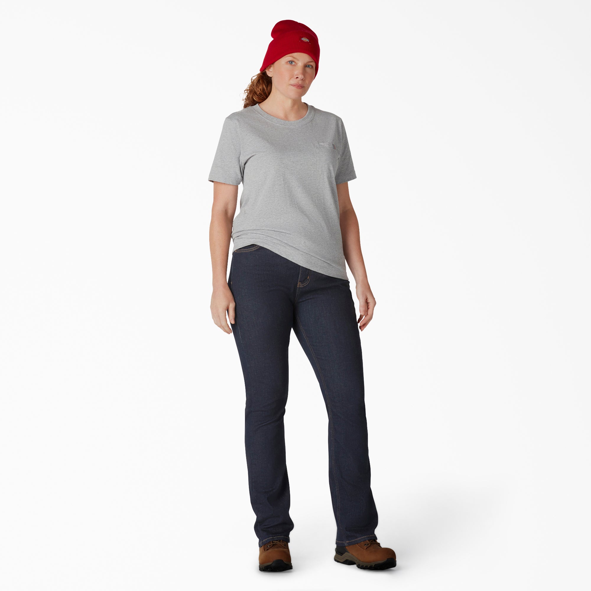 "Women's Plus Perfect Shape High Waist Bootcut Jeans"