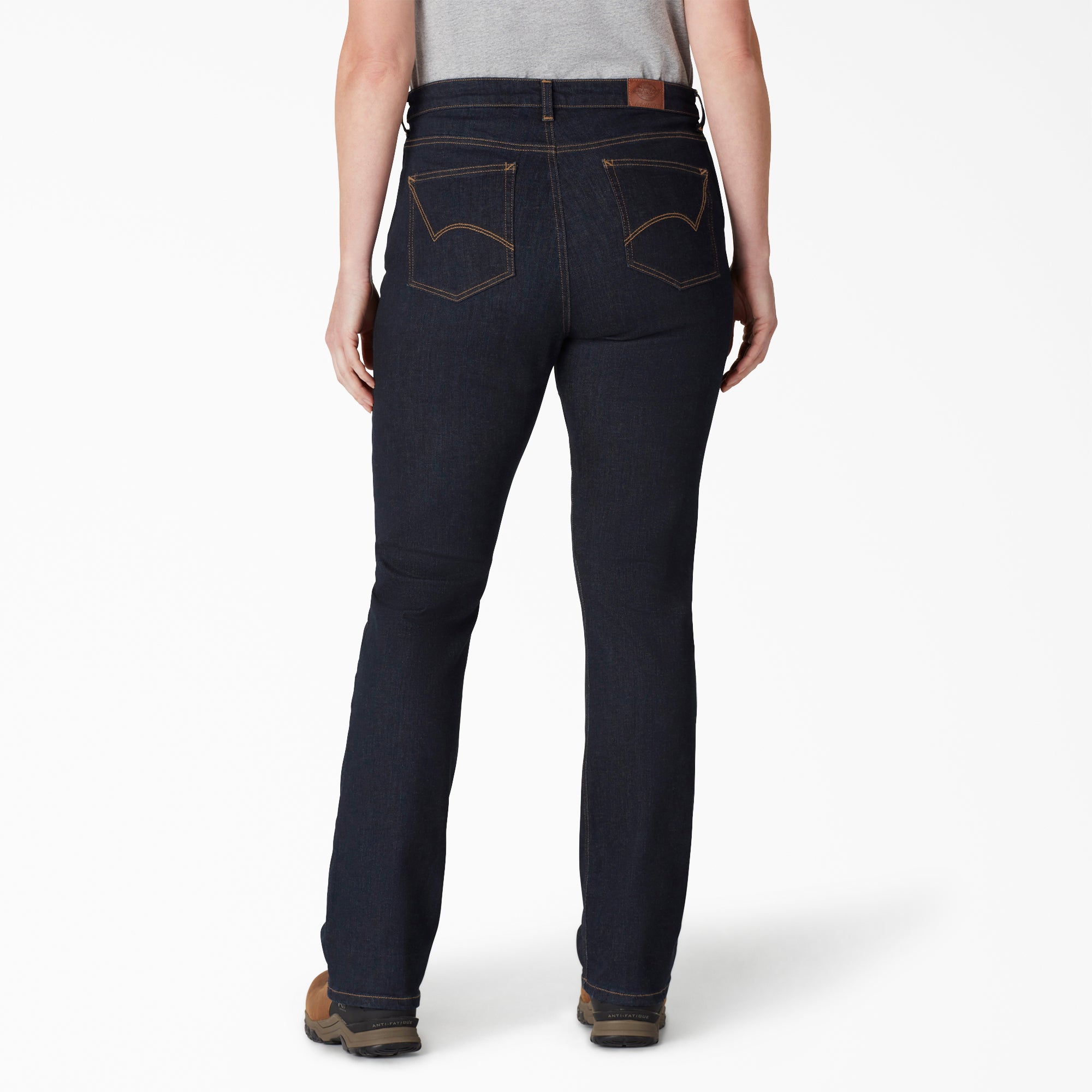 "Women's Plus Perfect Shape High Waist Bootcut Jeans"