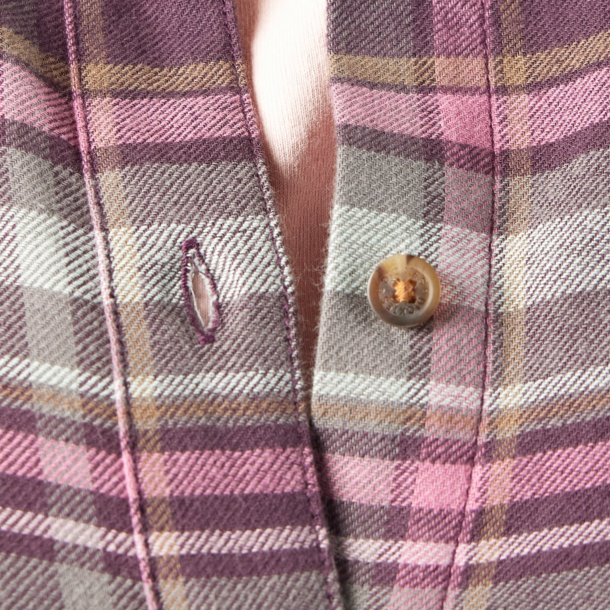 "Women's Plus Long Sleeve Plaid Flannel Shirt"