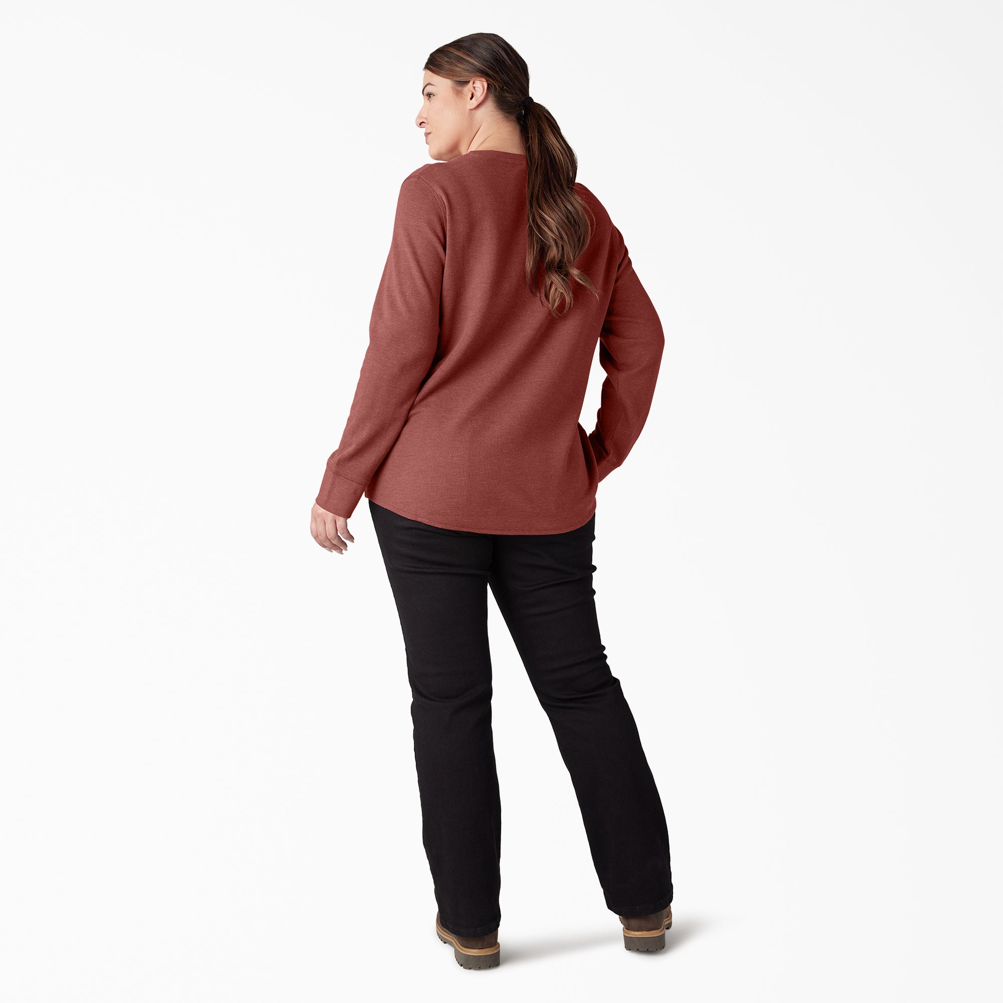 "Women's Plus Long Sleeve Thermal Shirt"