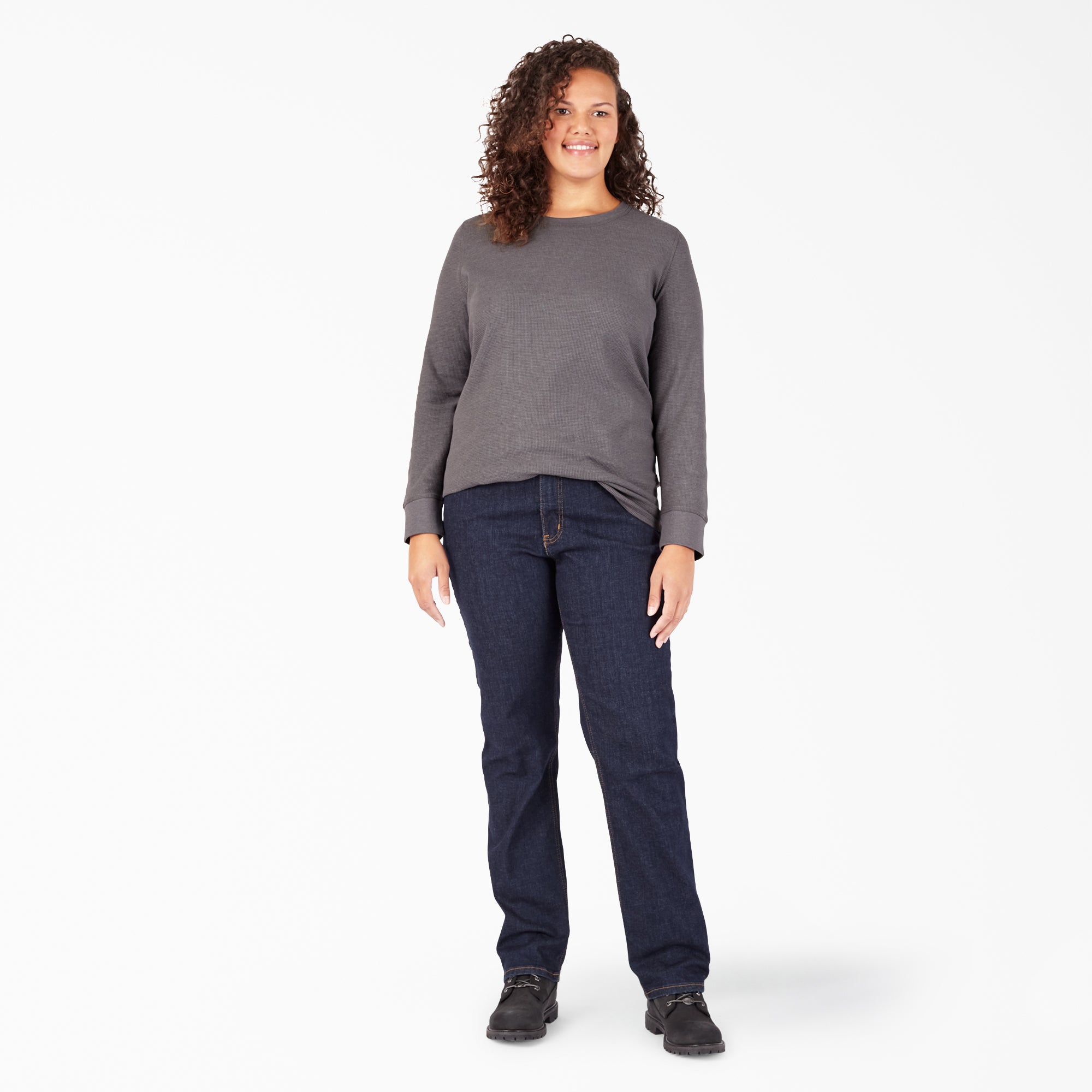 "Women's Plus Long Sleeve Thermal Shirt"