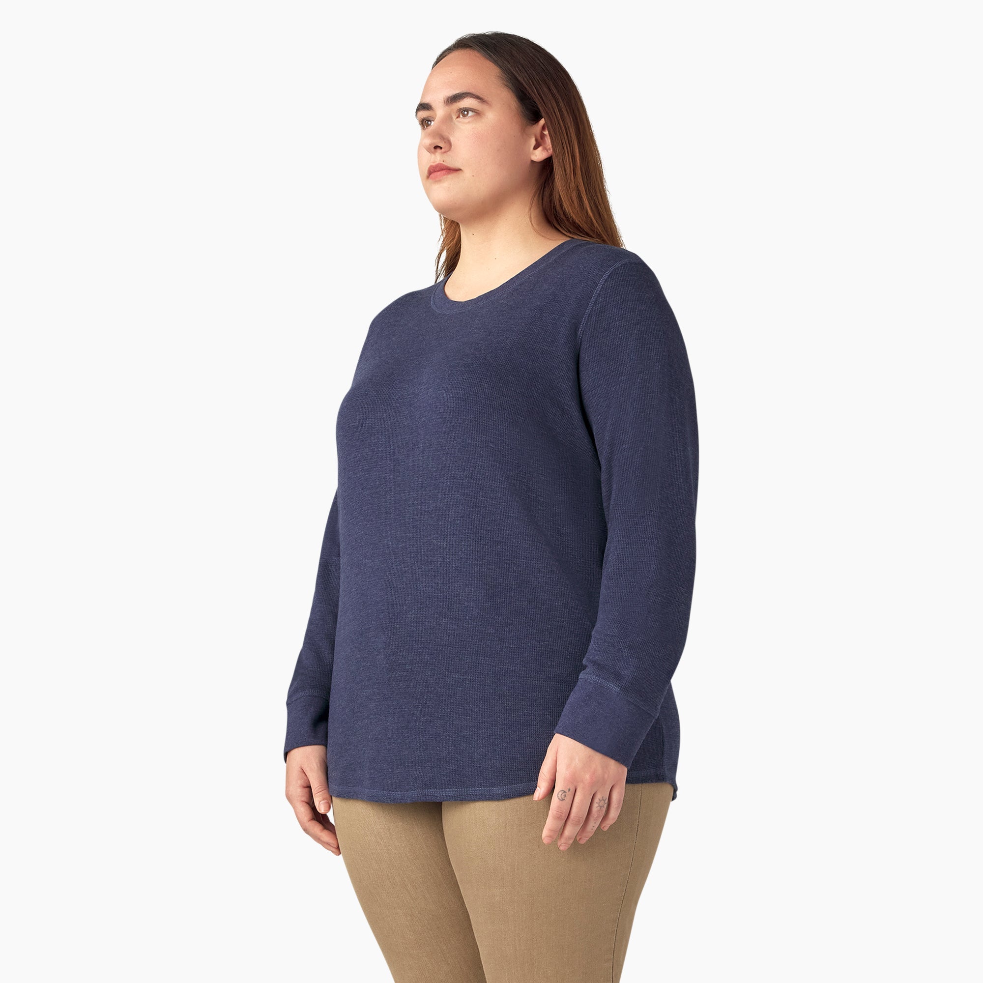 "Women's Plus Long Sleeve Thermal Shirt"