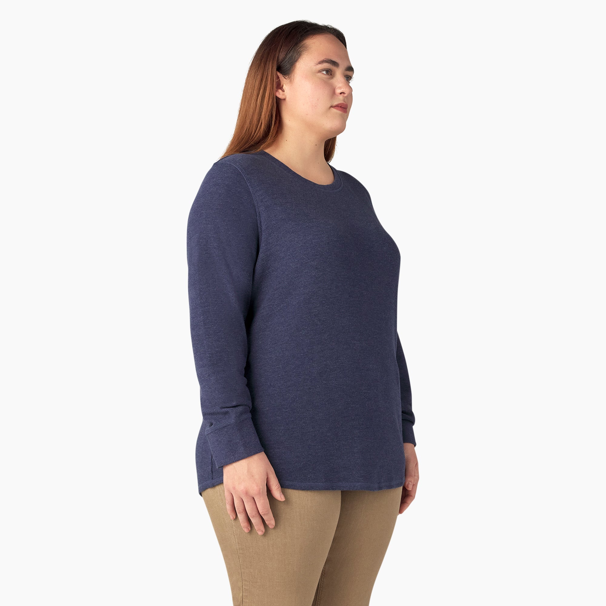 "Women's Plus Long Sleeve Thermal Shirt"
