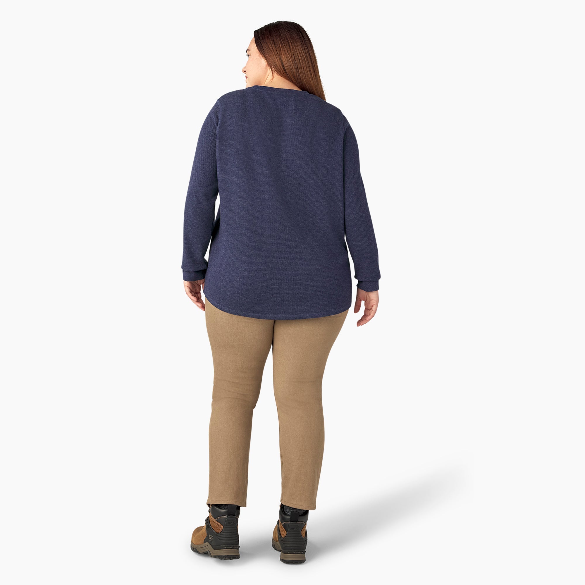 "Women's Plus Long Sleeve Thermal Shirt"