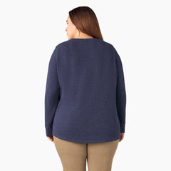 "Women's Plus Long Sleeve Thermal Shirt"