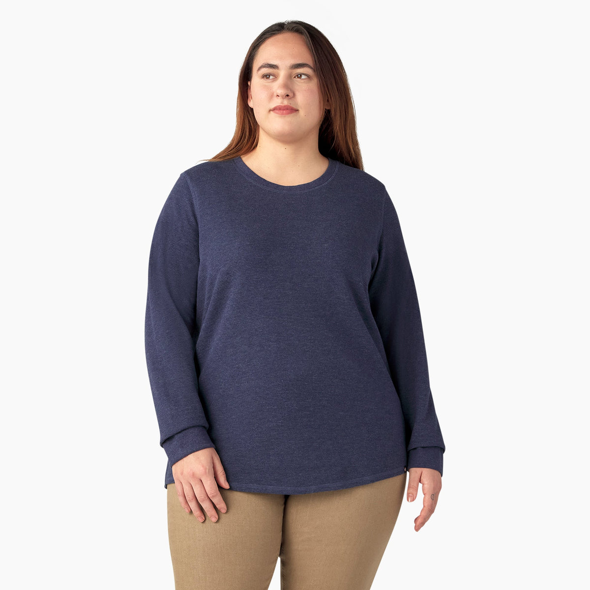 "Women's Plus Long Sleeve Thermal Shirt"