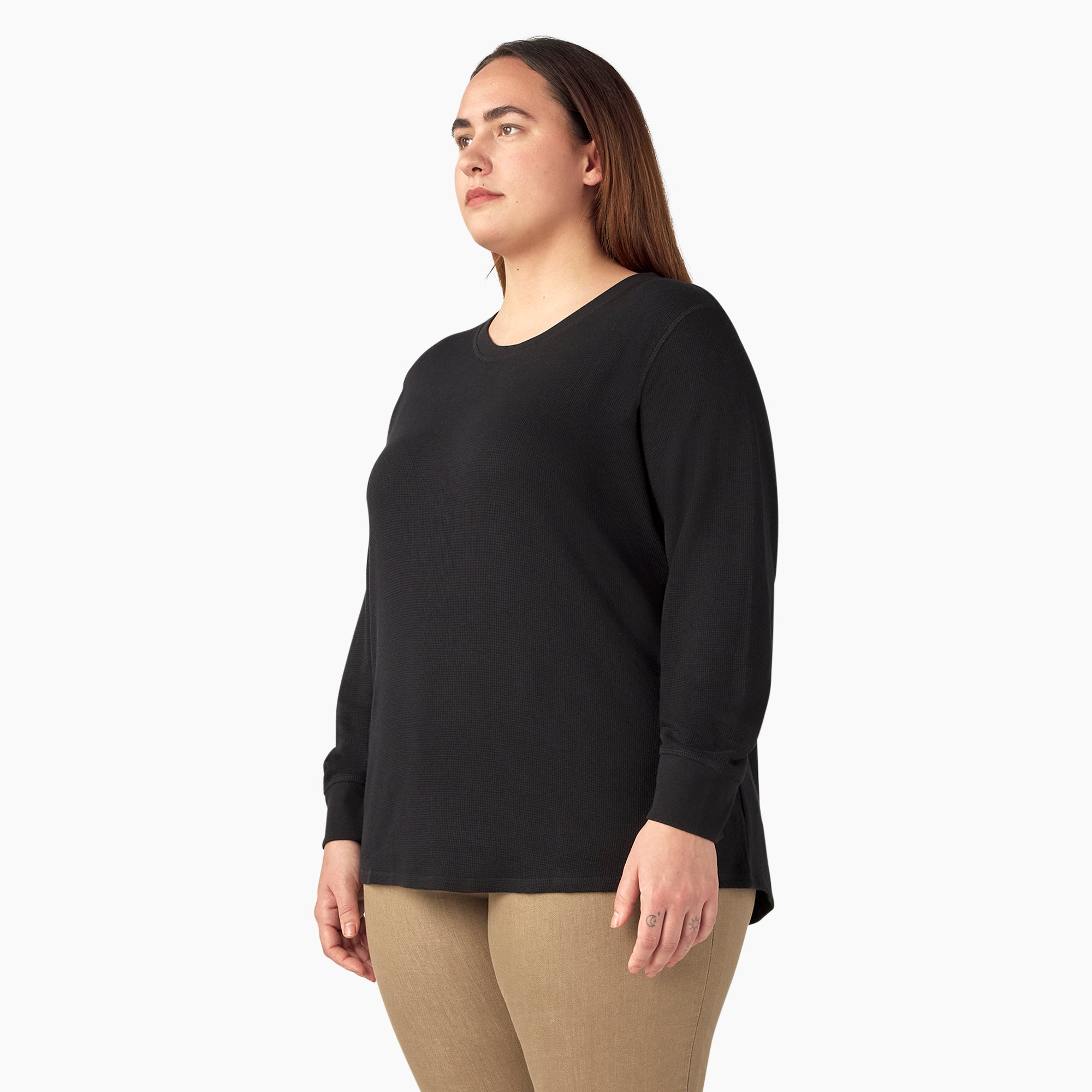 "Women's Plus Long Sleeve Thermal Shirt"