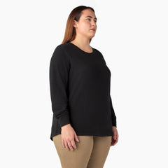 "Women's Plus Long Sleeve Thermal Shirt"
