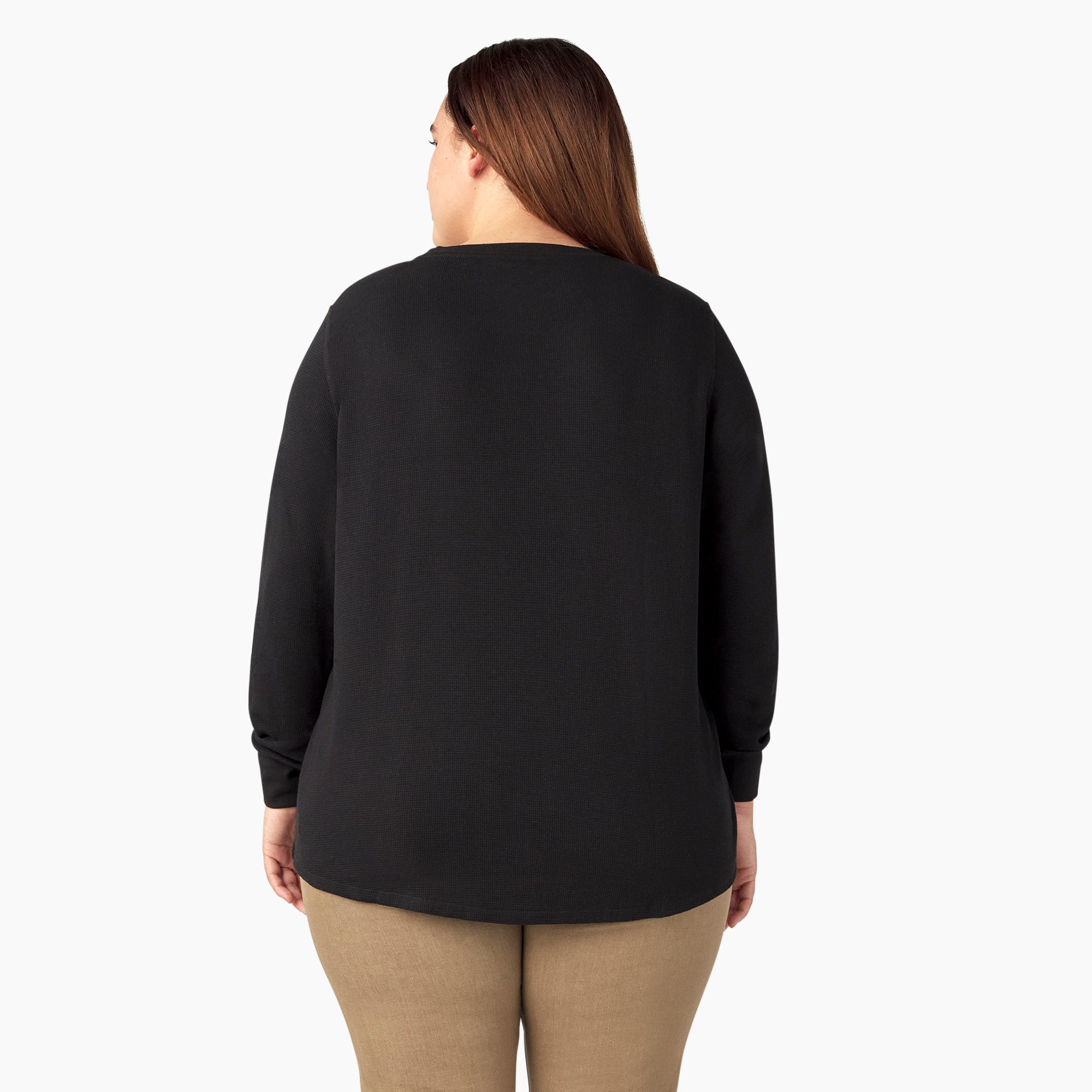 "Women's Plus Long Sleeve Thermal Shirt"