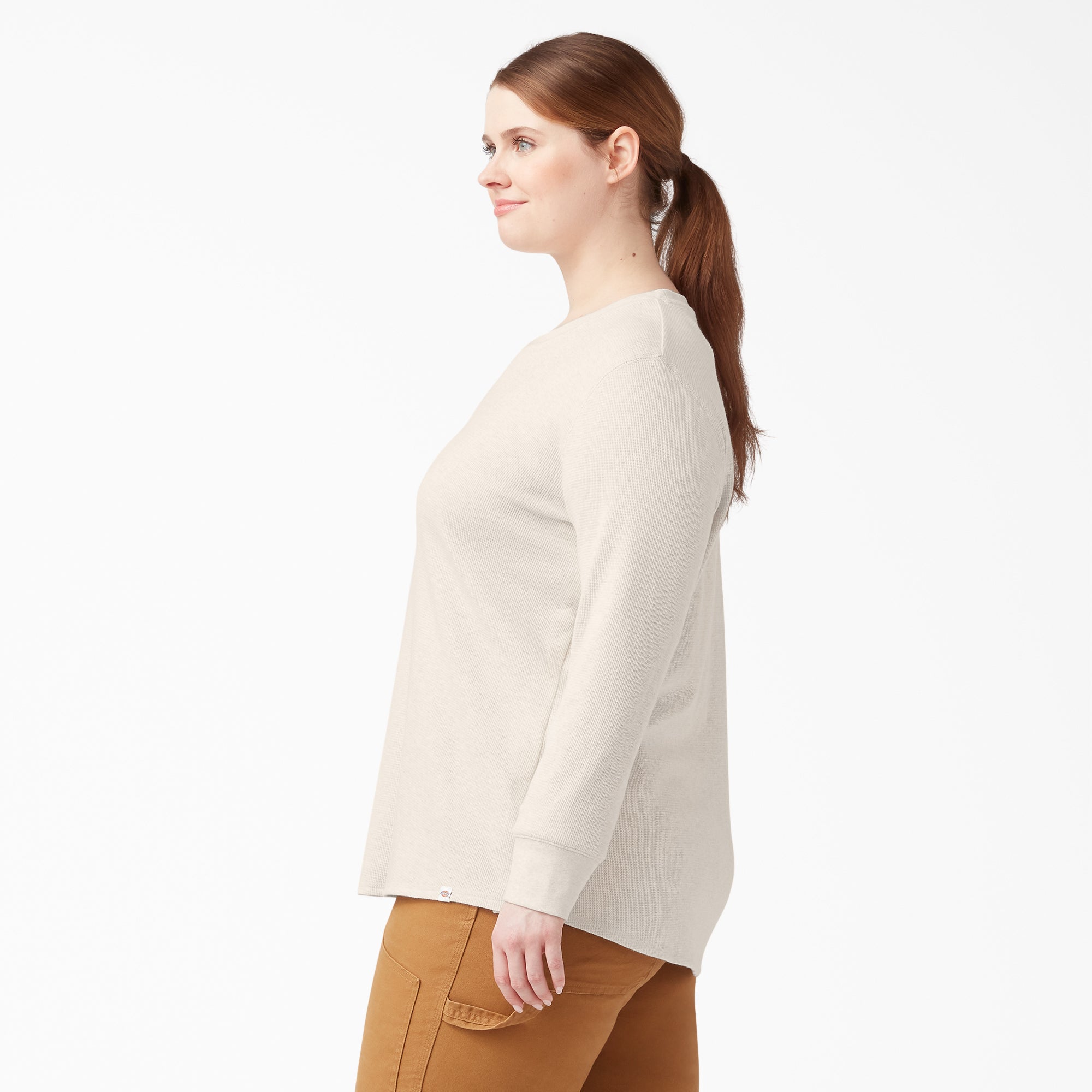 "Women's Plus Long Sleeve Thermal Shirt"
