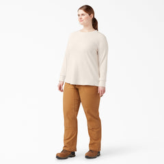 "Women's Plus Long Sleeve Thermal Shirt"