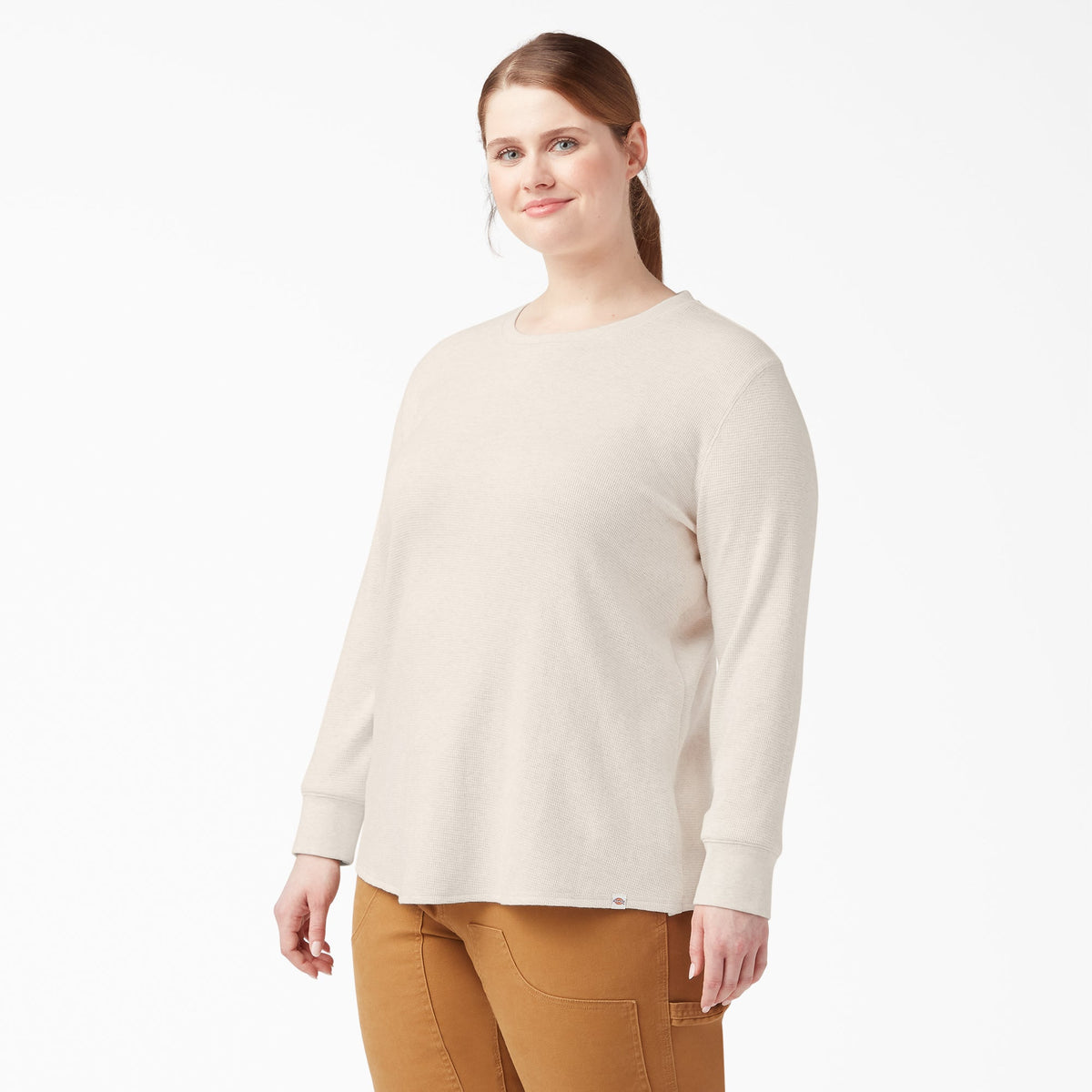 "Women's Plus Long Sleeve Thermal Shirt"