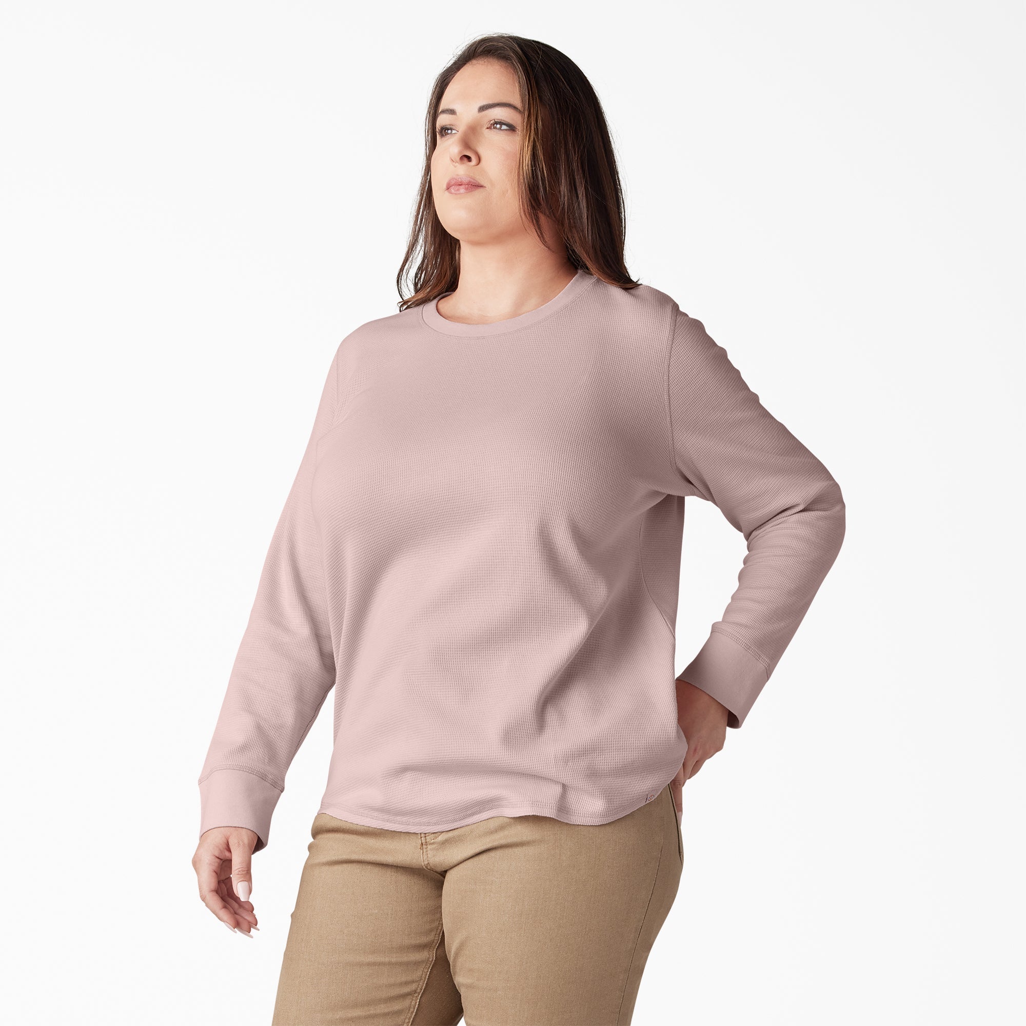 "Women's Plus Long Sleeve Thermal Shirt"
