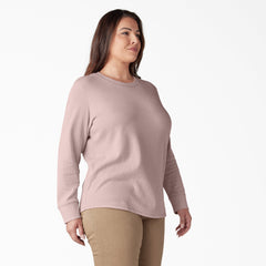 "Women's Plus Long Sleeve Thermal Shirt"