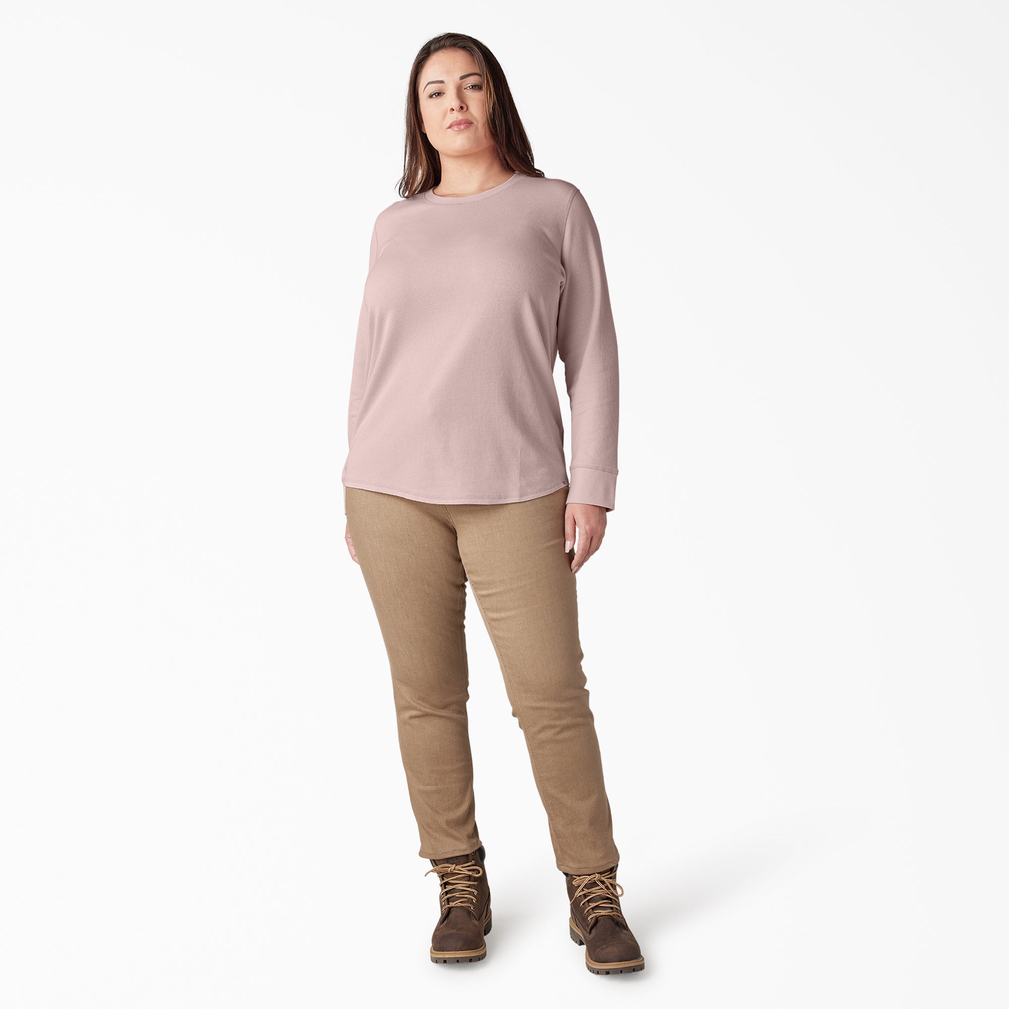 "Women's Plus Long Sleeve Thermal Shirt"