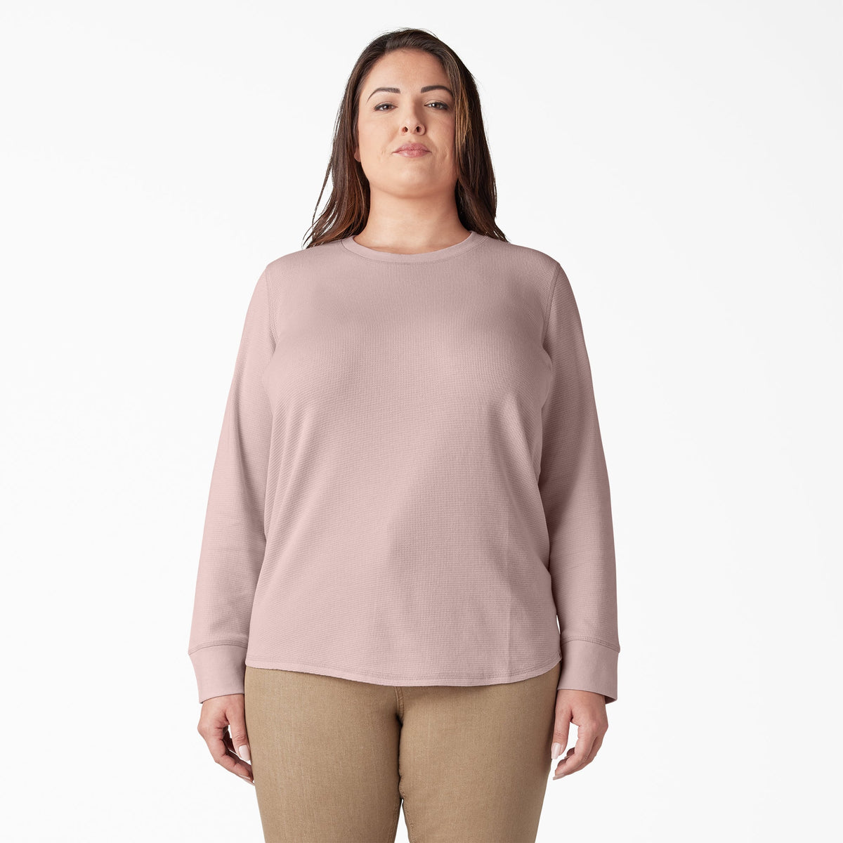 "Women's Plus Long Sleeve Thermal Shirt"