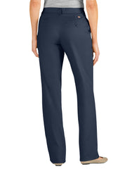 "Women's Relaxed Fit Straight Leg Pleated Front Pants"