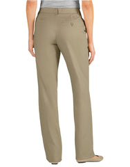 "Women's Relaxed Fit Straight Leg Pleated Front Pants"