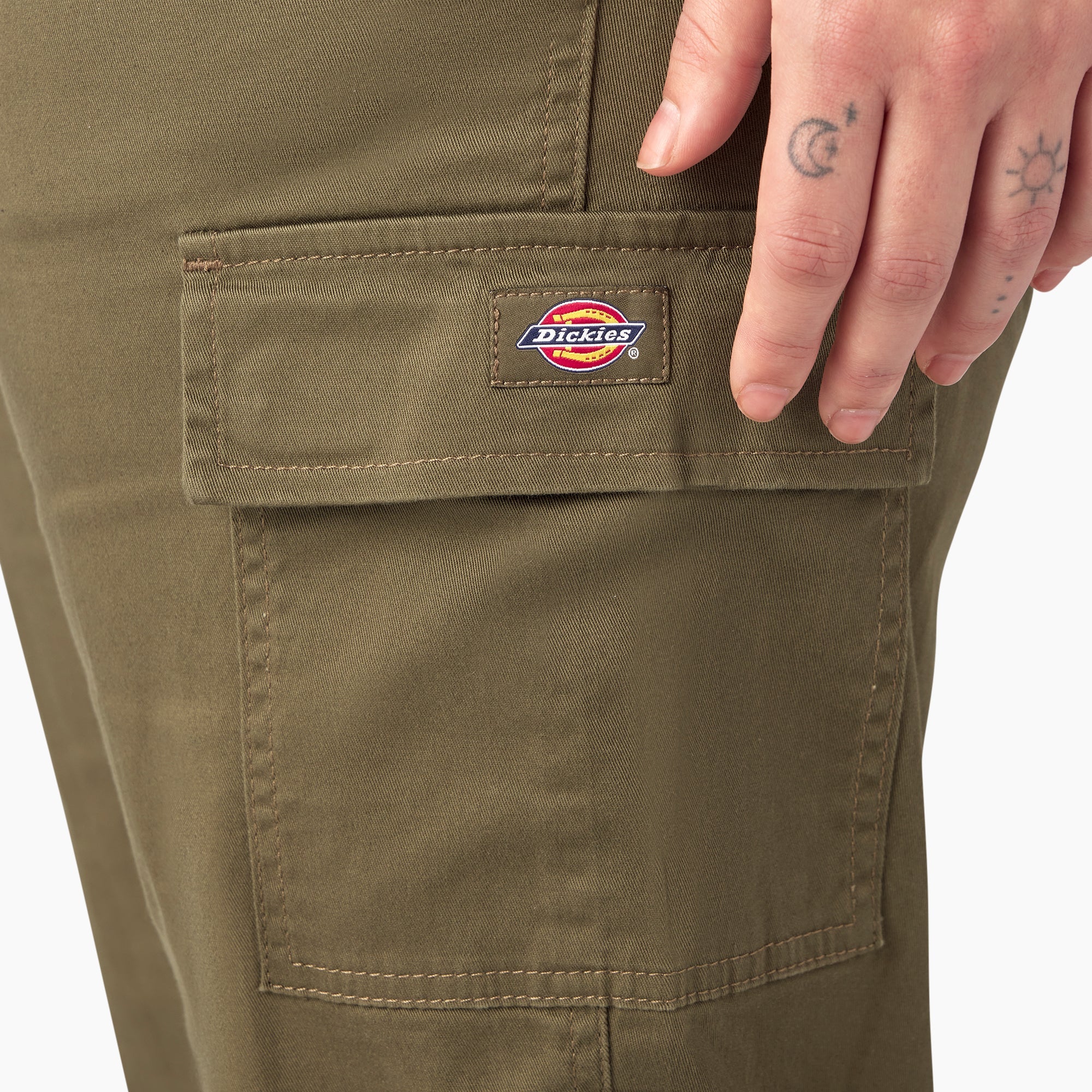 "Women's Plus High Rise Fit Cargo Pants"