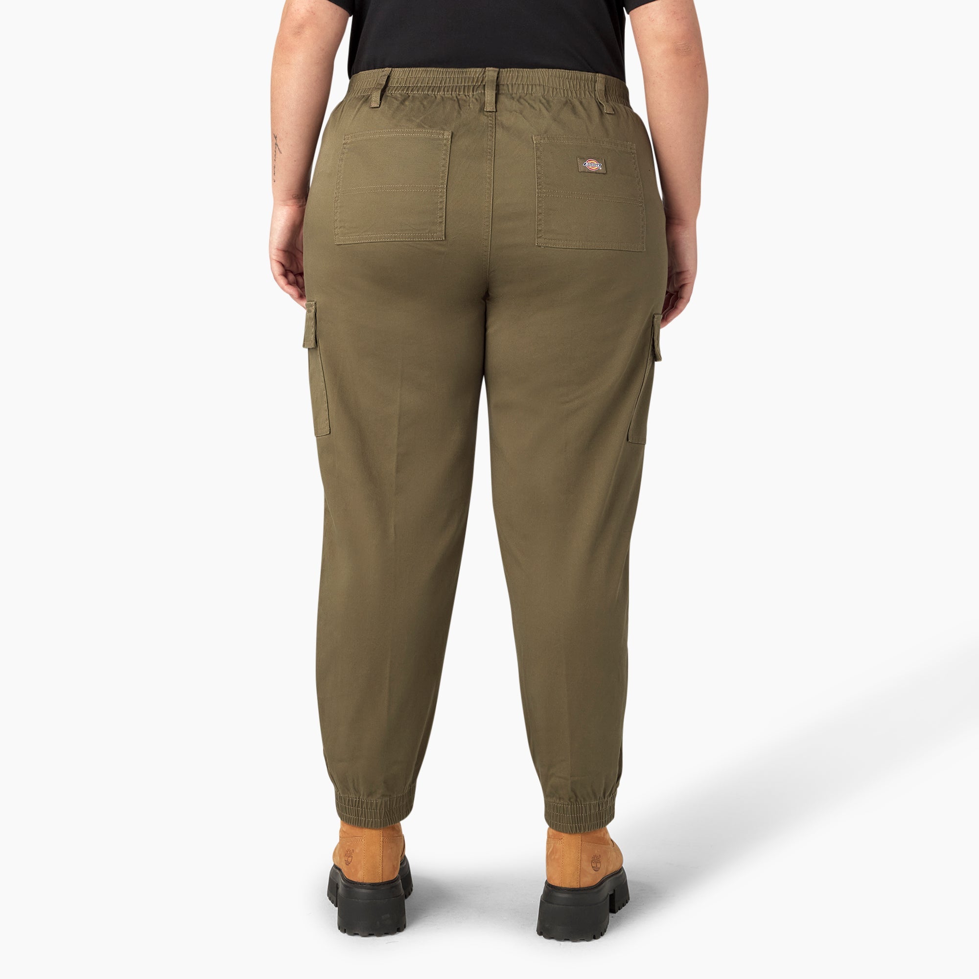 "Women's Plus High Rise Fit Cargo Pants"