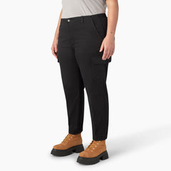"Women's Plus High Rise Fit Cargo Pants"