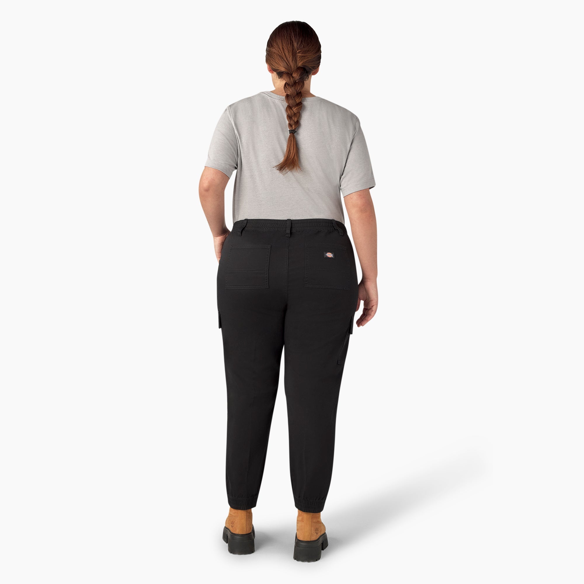 "Women's Plus High Rise Fit Cargo Pants"