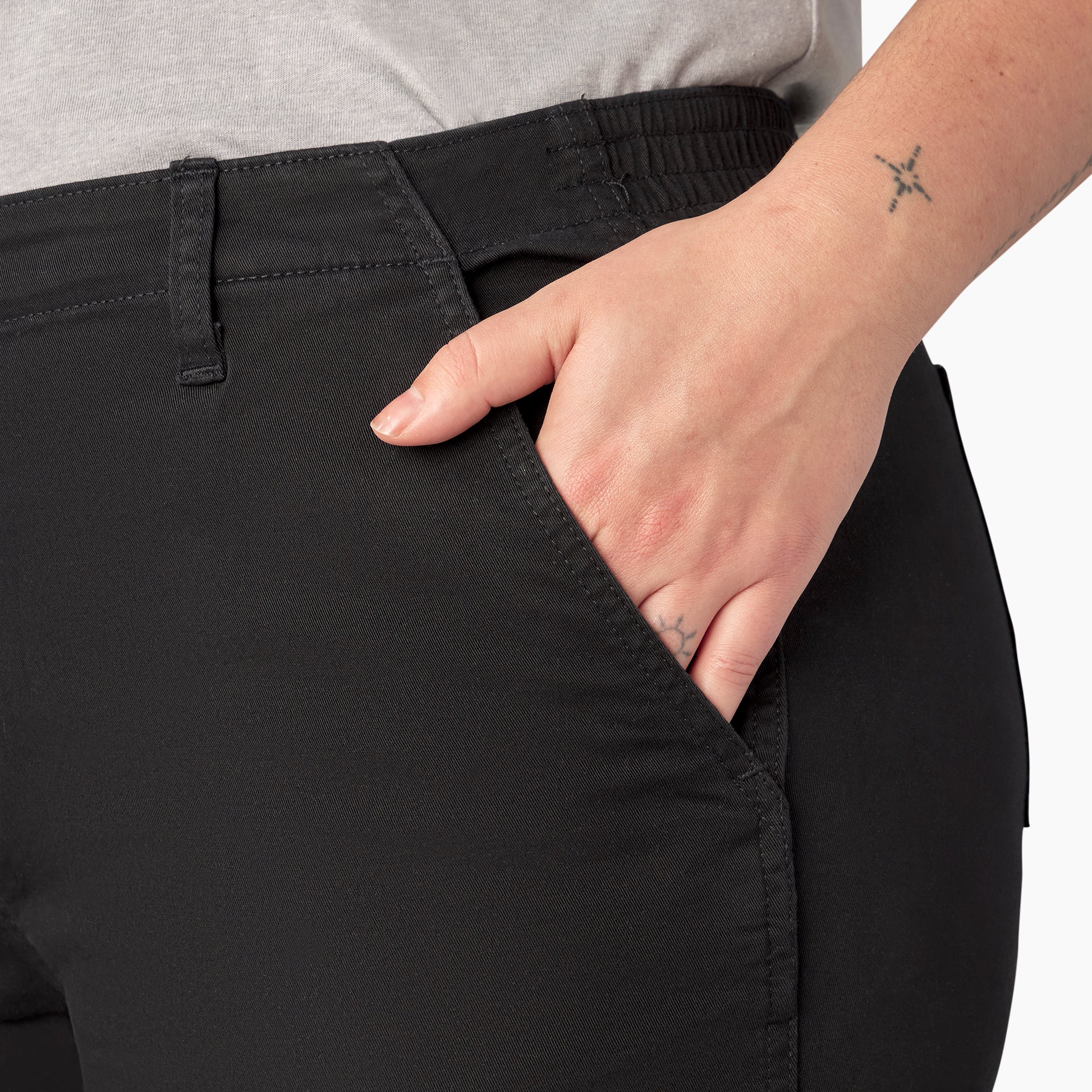 "Women's Plus High Rise Fit Cargo Pants"
