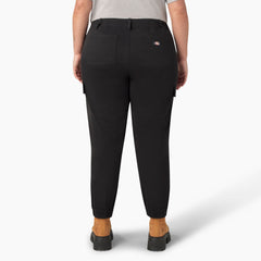 "Women's Plus High Rise Fit Cargo Pants"