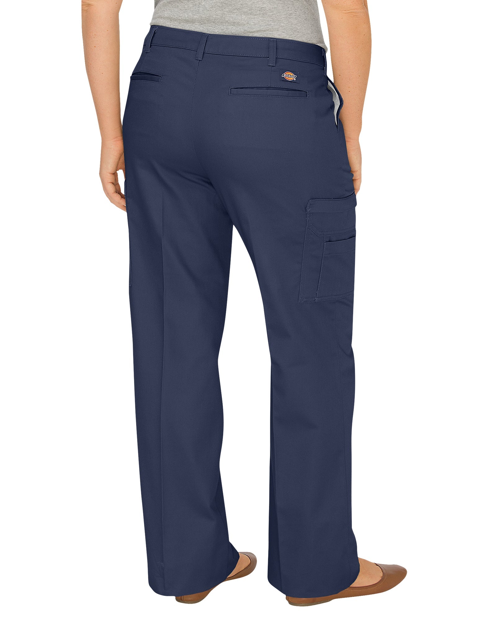 "Women's Plus Relaxed Fit Straight Leg Cargo Pants"