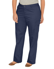 "Women's Plus Relaxed Fit Straight Leg Cargo Pants"