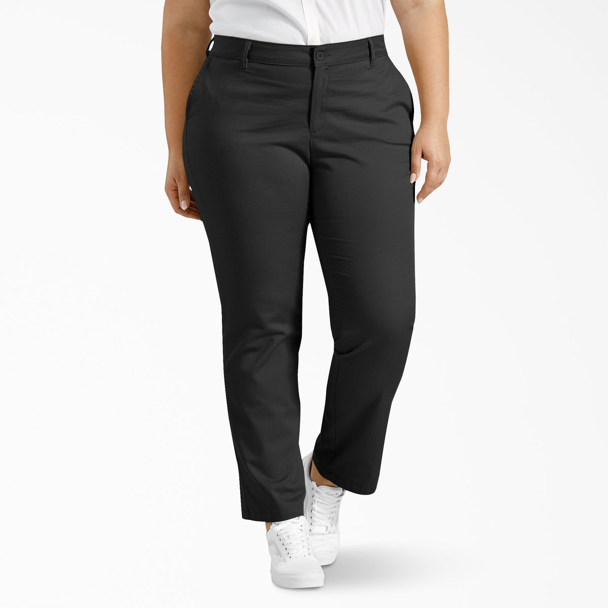 "Women's Plus Straight Fit Pants"